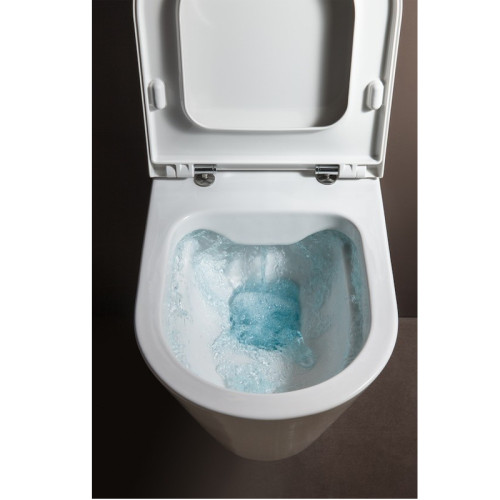 Унитаз подвесной Laufen Kartell Rimless без сиденья, белый (8.2033.6.757.000.1)