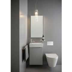 Унитаз подвесной Laufen Kartell Rimless без сиденья, белый (8.2033.6.757.000.1)