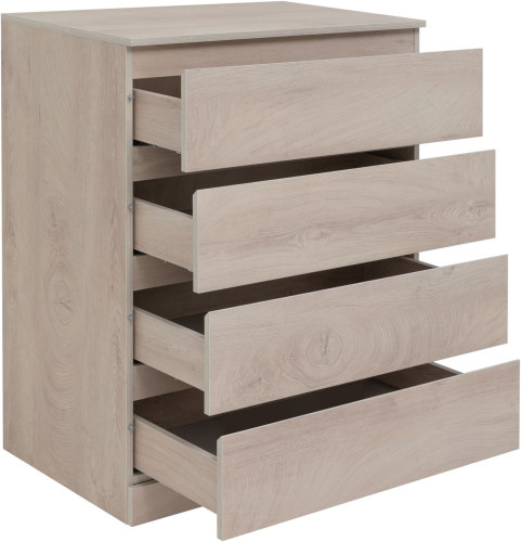 Комод Aquanet Сканди 800x480 Дуб эдгрейн (4 ящика)