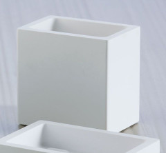 Stil Haus Rettangolo, настольная стакан, цвет белый