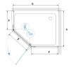 Душевой уголок RGW PA-091B арт. 35089102-14