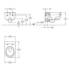 Унитаз Keramag iCon 204000000