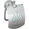 Держатель для туалетной бумаги с крышкой S-005851A Savol хром