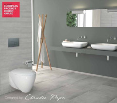 Унитаз подвесной beWash Helenen с функцией биде с сиденьем микролифт белый глянец 69303601 + EVKK690501054