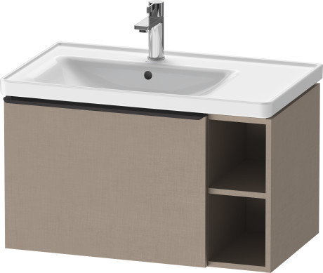 Тумба подвесная Duravit D-Neo серо-коричневый декор (De425807575)