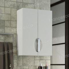 Шкаф навесной Francesca Доминго 60 белый (2дв.)