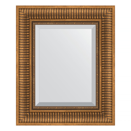 Зеркало настенное с фацетом EVOFORM в багетной раме бронзовый акведук, 47х57 см, BY 3362