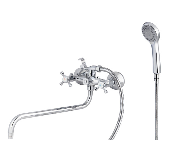Смеситель для ванны с душем KAISER Grace (11070SH)