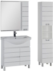 Мебель для ванной Aquanet Доминика 80 б\к белый