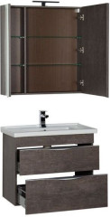 Мебель для ванной Aquanet Эвора 80 дуб антик