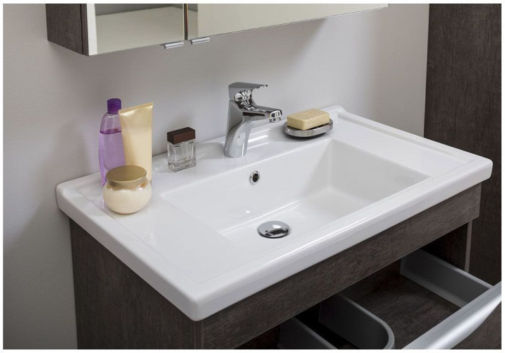 Мебель для ванной Aquanet Эвора 80 дуб антик