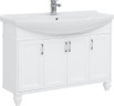 Тумба с раковиной Aquanet Валенса NEW 120 белый