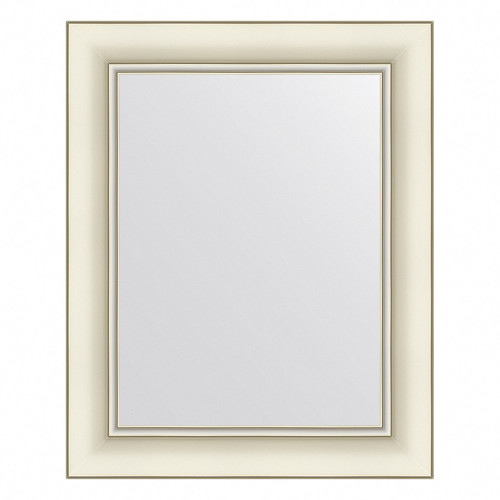 Зеркало настенное  EVOFORM в багетной раме белый с серебром, 41х51 см, BY 7625