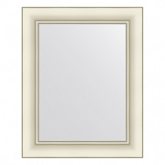 Зеркало настенное  EVOFORM в багетной раме белый с серебром, 41х51 см, BY 7625