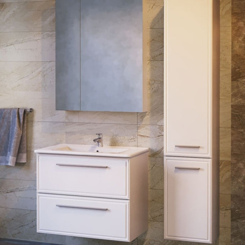 Зеркальный шкаф Raval Quadro 75