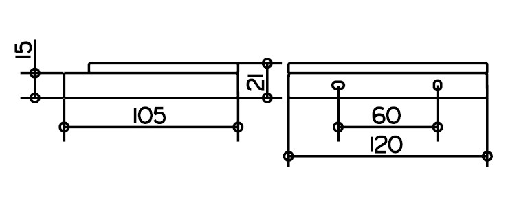 Мыльница Keuco Edition 11, Хром (11155009000)