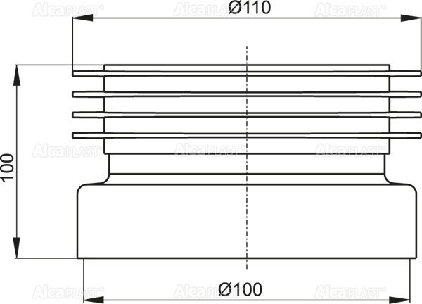 Наливная арматура Alcaplast A15-1/2