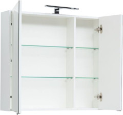 Зеркало-шкаф Aquanet Остин 85 белый