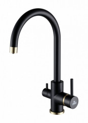 Смеситель для кухни Paulmark ESSEN, антрацит-бронза, 213211-401BR, Paulmark