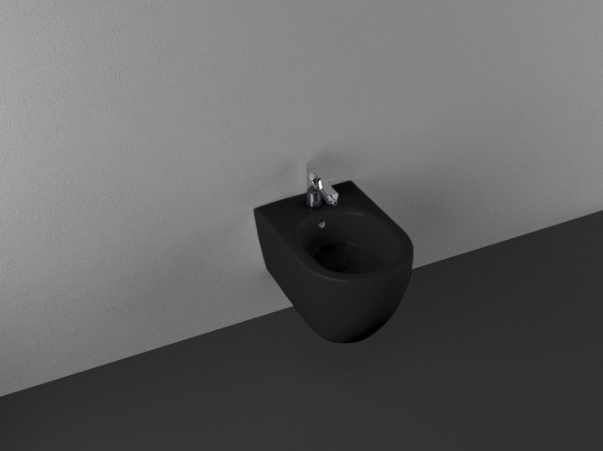 Биде подвесное Allen Brau Reality 4.32008.31 черный