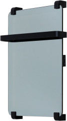 Полотенцесушитель электрический Allen Brau Infinity 60x44 с рейлингом и креплением 305017