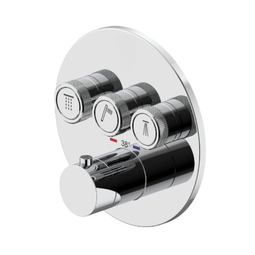 Внешняя часть встраиваемого смесителя Plumberia Selection PSB1903CR