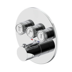 Внешняя часть встраиваемого смесителя Plumberia Selection PSB1903CR