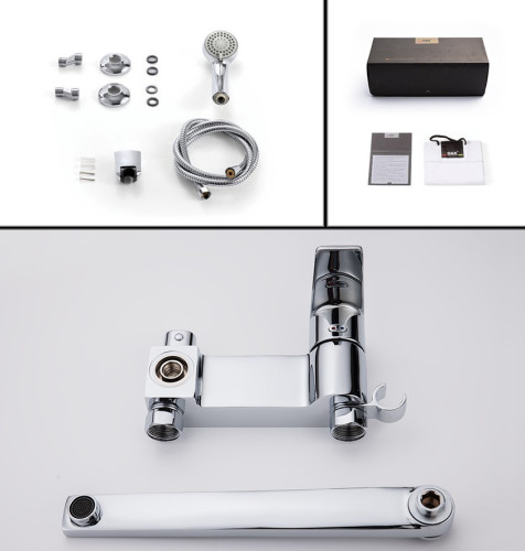 Смеситель для ванны D&K Rhein DA1323301, хром