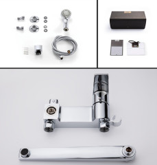 Смеситель для ванны D&amp;K Rhein DA1323301, хром