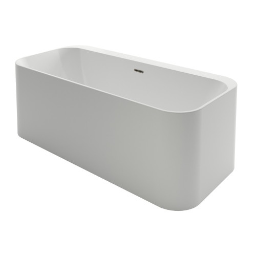 Ванна акриловая Azario RANGALI 1700х800х580 пристенная, в комплекте с сифоном и металлической рамой (RAN17080)