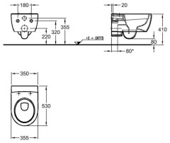 Унитаз Keramag iCon 204060000