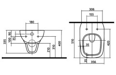 Унитаз подвесной Ifo Sjoss 313100500