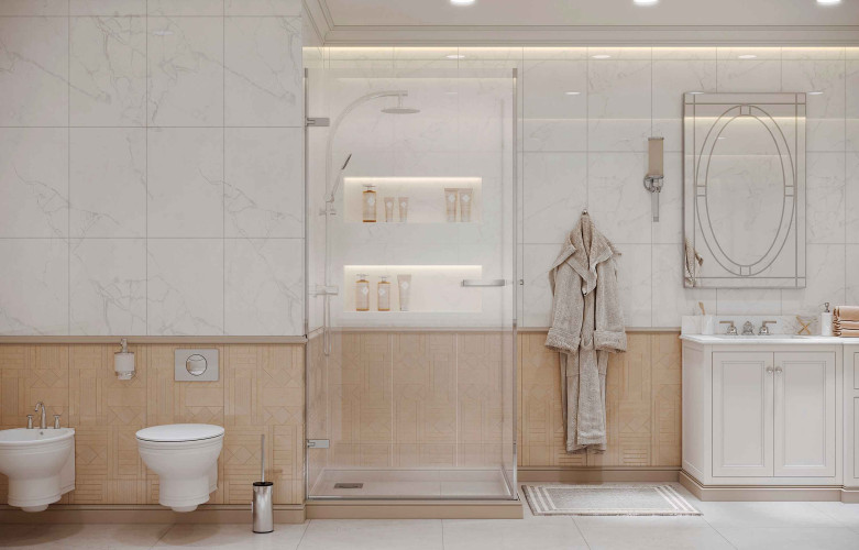 Душевое ограждение Ambassador Abner 10011105 (900x900x2000)