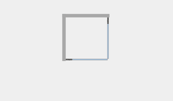 Душевое ограждение Ambassador Abner 10011105 (900x900x2000)