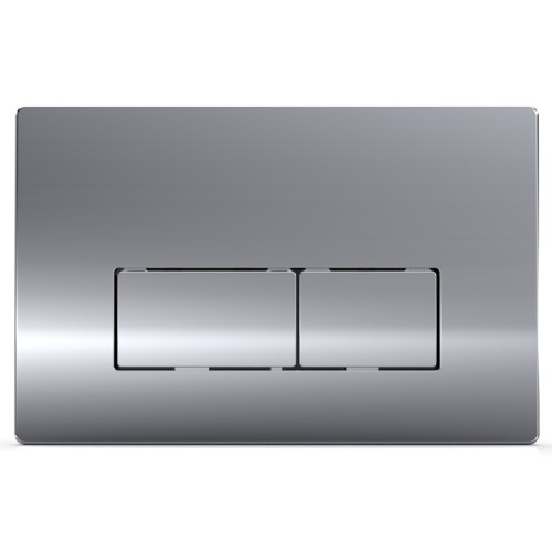 Кнопка смыва Azario 24.7х2.5х16 , пластик, цвет Хром глянцевый (AZ-8200-0089/AZ-P58-0120)