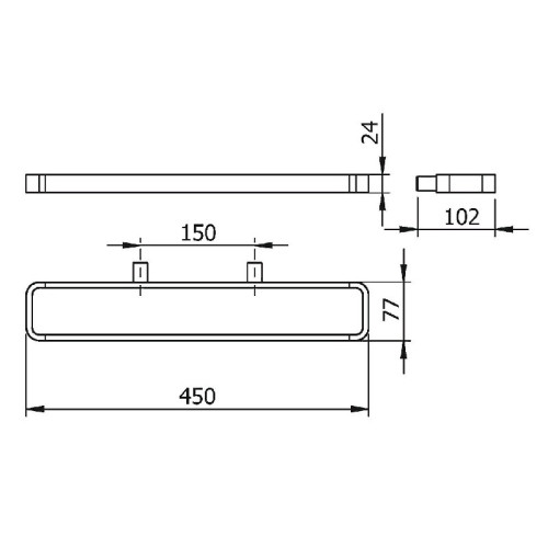 Полотенцедержатель Langberger Vico 11304D