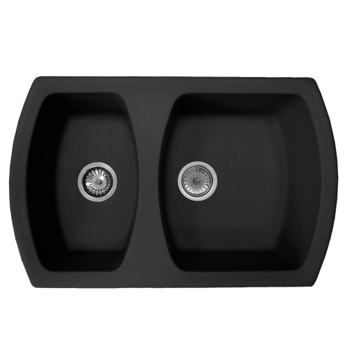 Кухонная мойка Formastone FostoGran FG 78-50, прямоугольная, антрацит