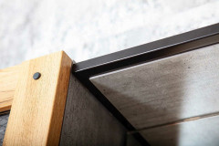 Зеркало Бриклаер Лофт 60 4627125413339 с подсветкой Метрополитен грей с клавишным выключателем