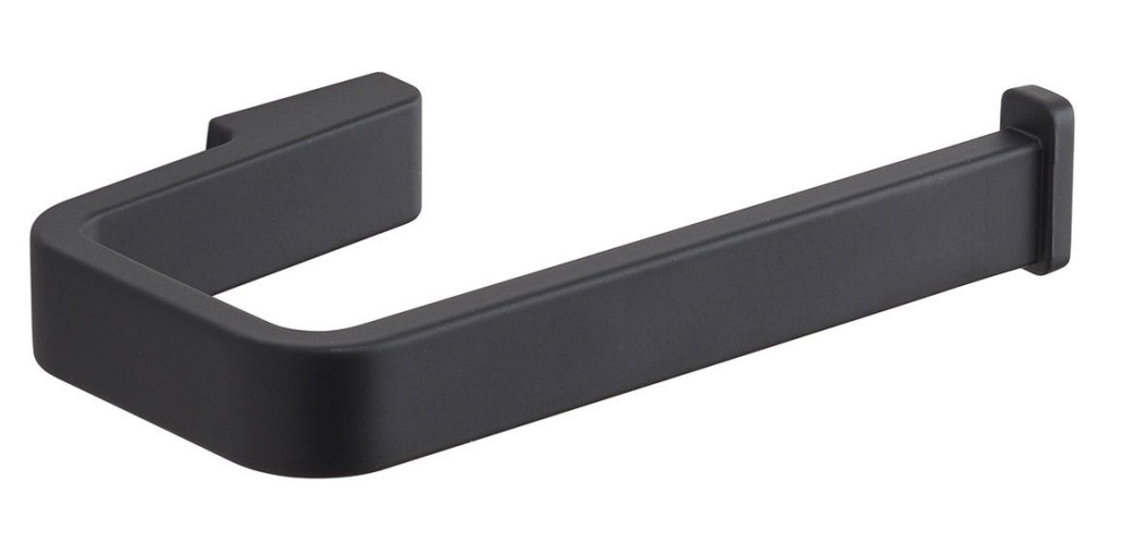 Gedy Samoa, бумагодержатель, цвет черный матовый