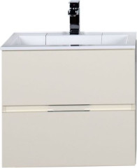 Тумба с раковиной Aquanet Алвита 60 крем