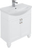Тумба с раковиной Aquanet Валенса NEW 65 белый