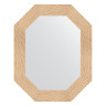 Зеркало настенное Polygon EVOFORM в багетной раме золотые дюны, 61х76 см, BY 7178
