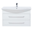 Тумба под раковину Aquanet Остин 105 белый (под раковину Стиль)
