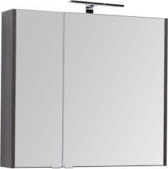 Зеркало-шкаф Aquanet Остин 85 дуб кантербери