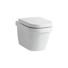 LB3 Унитаз подвесной comfort, с глубоким смыванием, приподнят на 6 см, бел