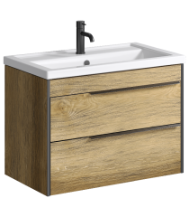 Подвесная тумба 80 см Aqwella FRG0108DB