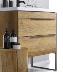 Подвесная тумба 80 см Aqwella FRG0108DB