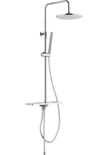 Душевая стойка Aquanet Pragmatic R AF430-70-R-C, с полочкой