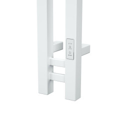 Полотенцесушитель электрический (I-образный) Bauedge Stella Square DB-0084, 13x80 см