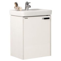 Тумба под раковину AQUATON Йорк 50М подвесная, белая (1A170901YOAY0)